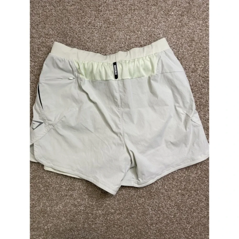 Gymshark Relaxed Body Fit‎ Training Sweat Shorts Women's Sz M Green